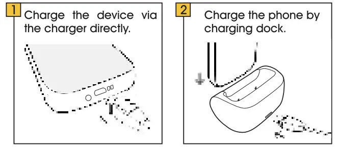 UNIWA V1000 4G Elder Mobile Phone - figure 4