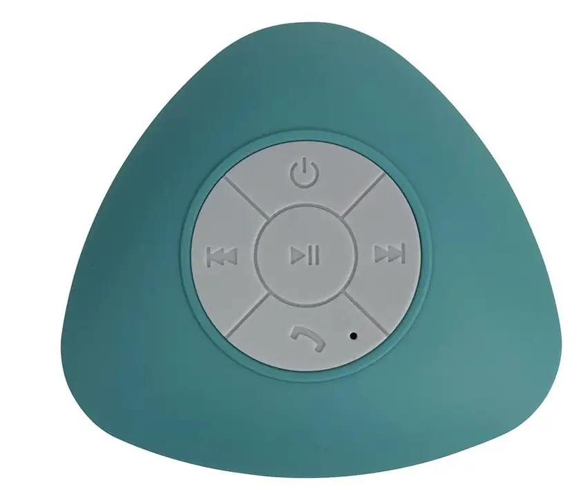Ginsey-BeU-Bluetooth-Suction-Wireless-Shower-Speaker-Turquoise
