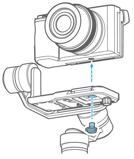 FEIYUTECH G6 Plus 3 Axis Stabilized Handheld Gimbal for Camera - 4