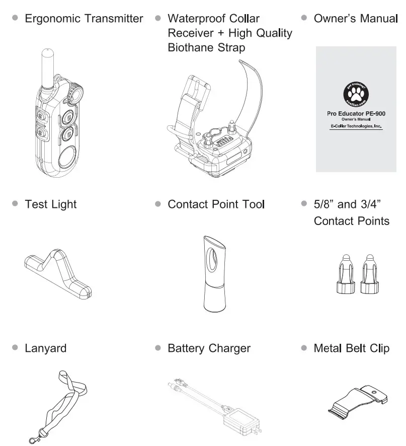 Ecollar PE 900 Pro Educator - Fig