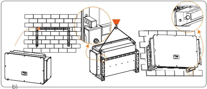 SOLAX POWER X3 Forth Series Inverter for Commercial PV - bracket