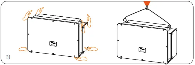 SOLAX POWER X3 Forth Series Inverter for Commercial PV - lifting rings