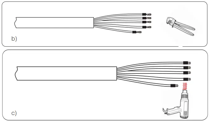 SOLAX POWER X3 Forth Series Inverter for Commercial PV - termina