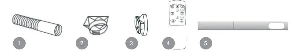 BluMill OL-BKY20-A010K Portable Air Conditioner - UNPACKING