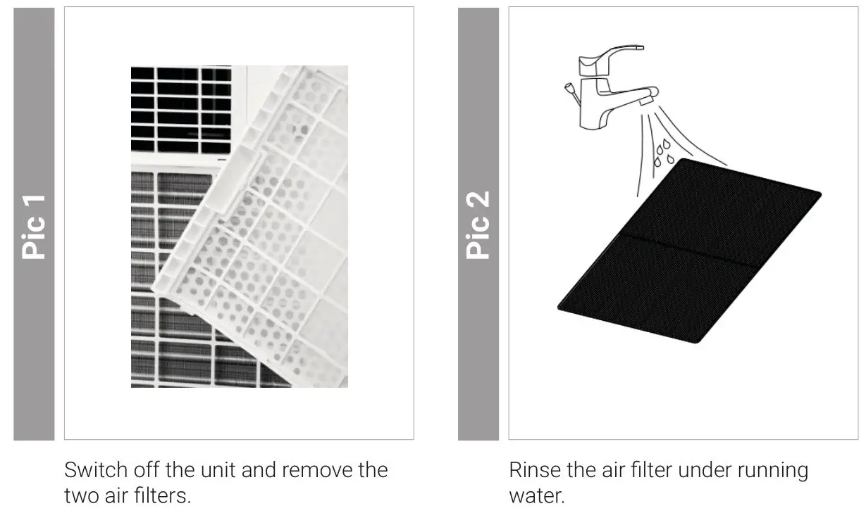 BluMill OL-BKY20-A010K Portable Air Conditioner - pic1 ,pic 2