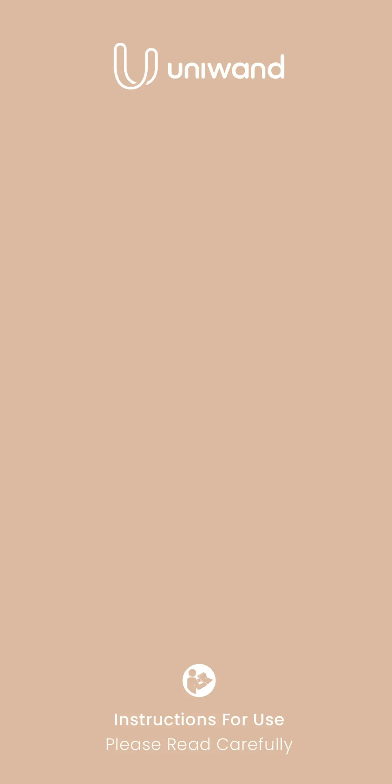 TENS-K-UNIWAND Target Fine Lines and Wrinkles for a Non-Invasive Facelift Instruction Manual