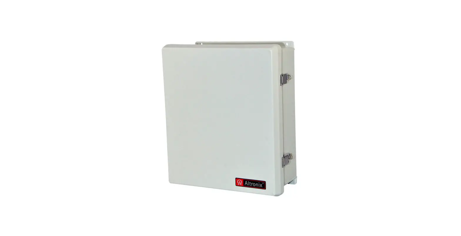 Altronix Waypoint10a Ac Outdoor Power Supplies User Manual