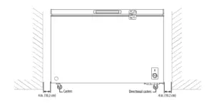 4.1 Cu. Ft. Chest Freezer NS-CZ14WH9/NS-CZ14WH9-C