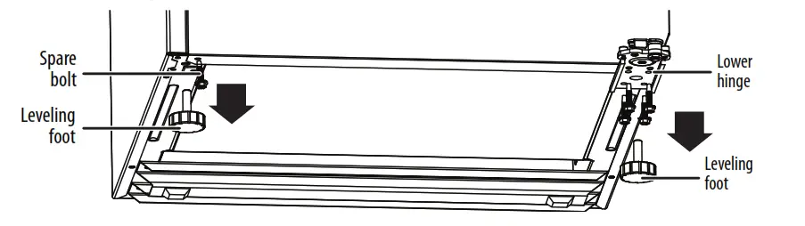 refrigerator cabinet