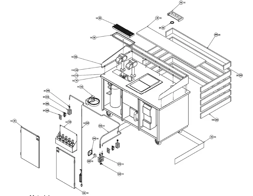 LANCER WORLDWIDE 82-7182 Fashion Drift Cart fig (1)