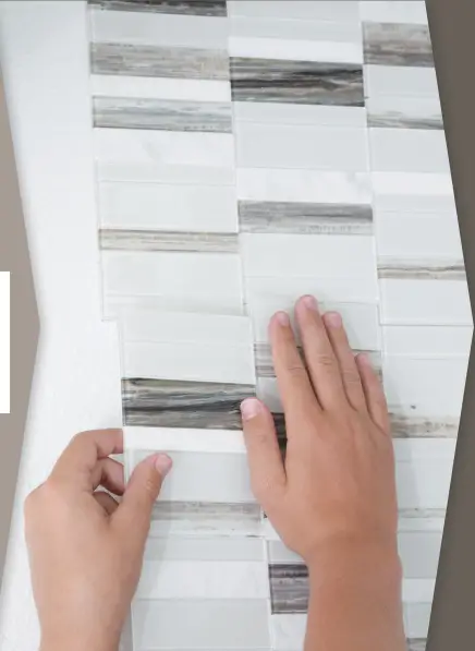 daltile SK1514BJSSMSIP Xpress Mosaix Daphne White Straight Stack Mosaic Tile - fig 6