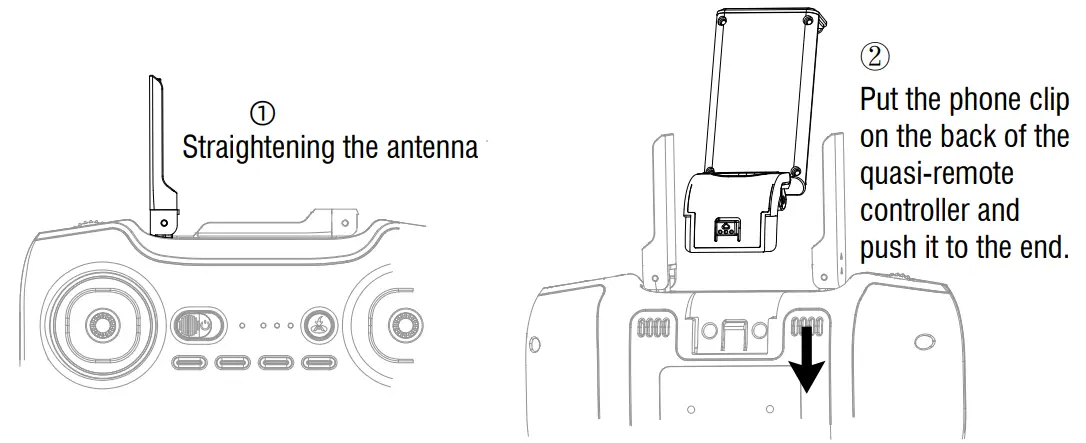 udiRC U38S GPS Drone - antenna