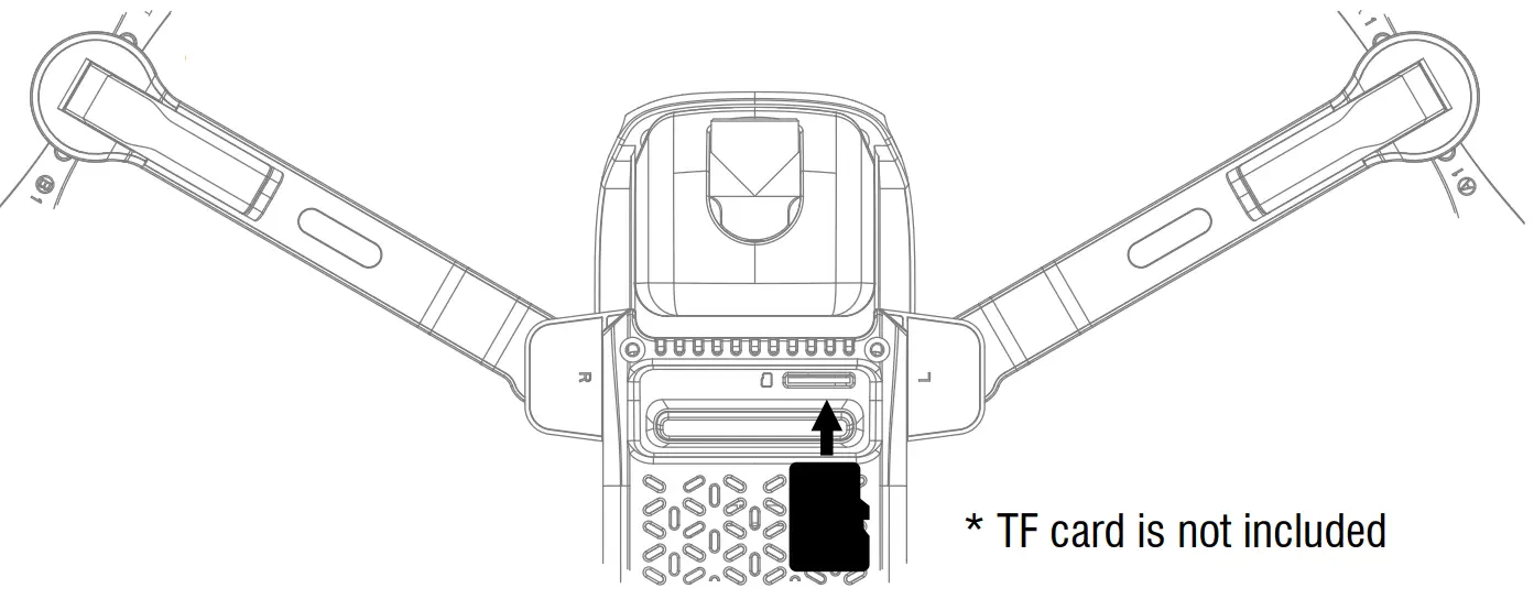udiRC U38S GPS Drone - belly