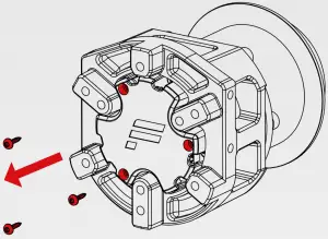 ATTACHMENT TO PODIUM HUB - 1