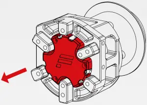 ATTACHMENT TO PODIUM HUB - 2