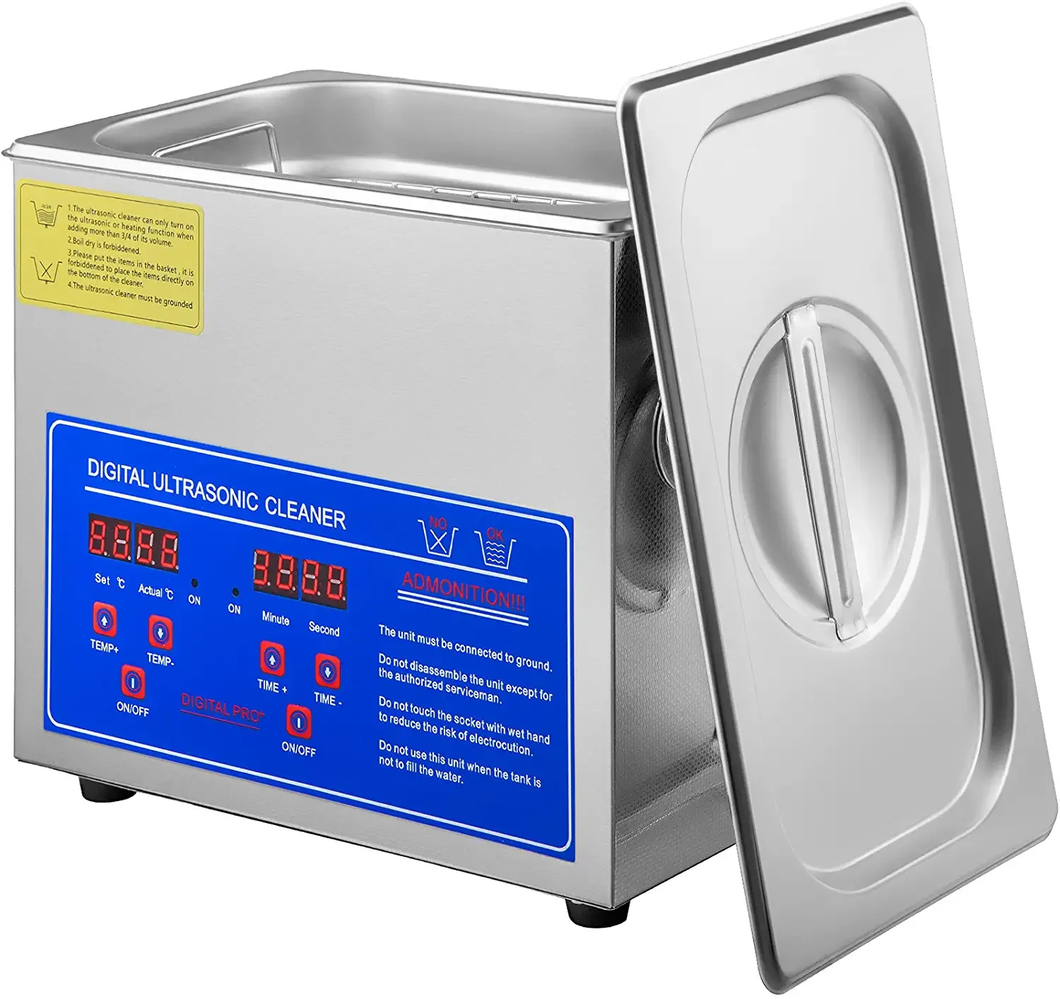 VEVOR 41100000 Professional Ultrasonic Cleaner-fig1