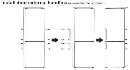 FIG 15 Install door external handle