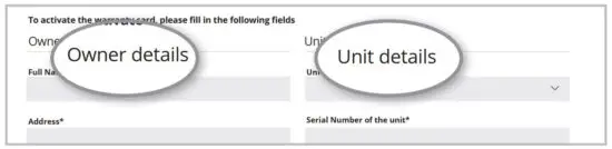 FIG 33 Activate your Warranty