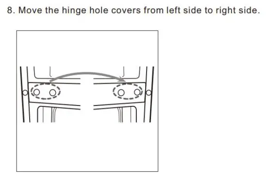 FIG 7 Door Reversibility