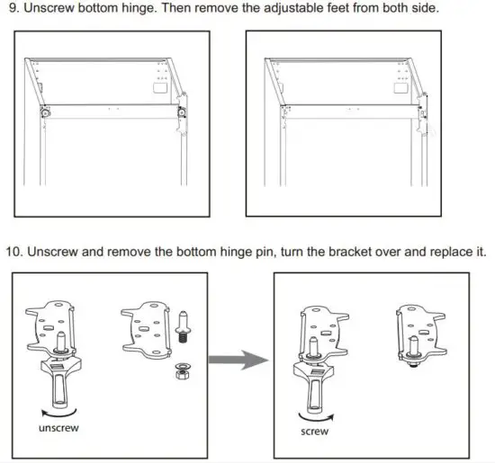 FIG 8 Door Reversibility