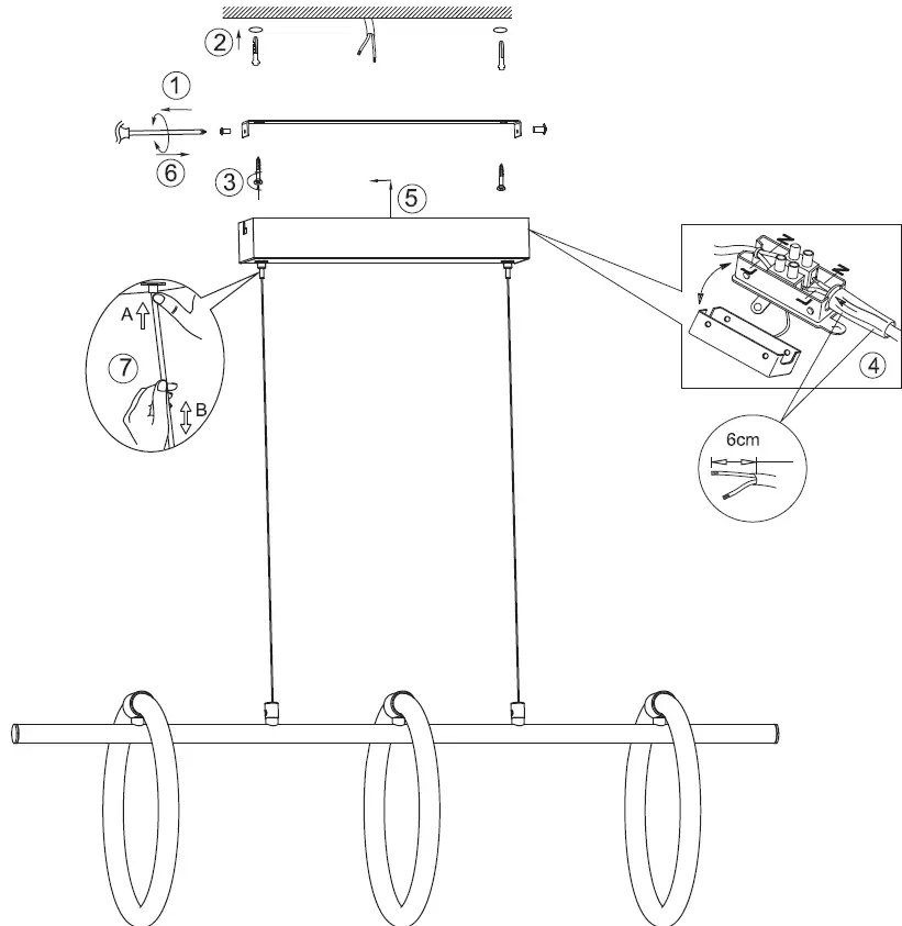 EGLO 900562 LED Pendant Light 01