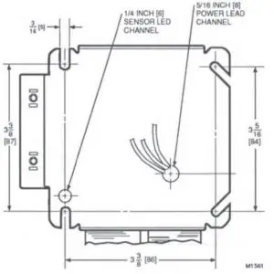 resideo R8184M Protectorelay Oil Burner Controls DatasheetDimension
