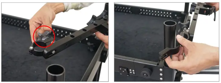 PROAIM VCTR TH Dual Tripod Holder for Camera Cart - FIG 10