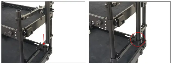 PROAIM VCTR TH Dual Tripod Holder for Camera Cart - FIG 12