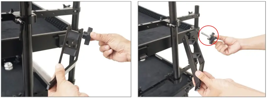 PROAIM VCTR TH Dual Tripod Holder for Camera Cart - FIG 16