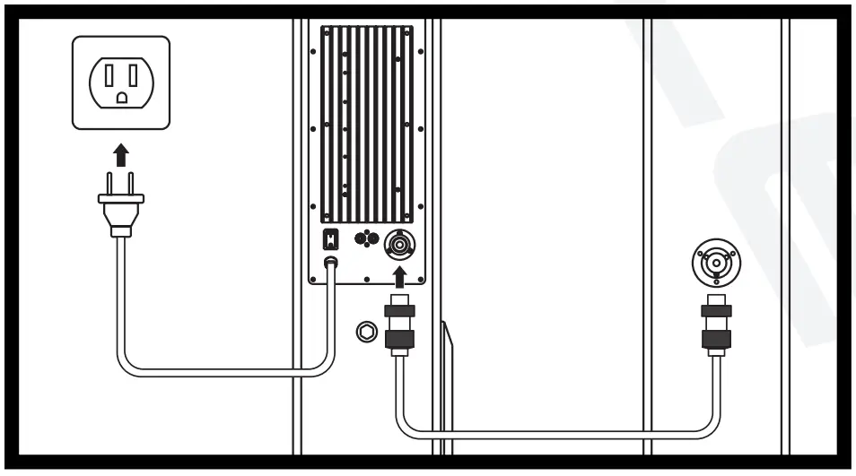 Rockville TM80W White Powered Home Theatre Tower Speakers-8