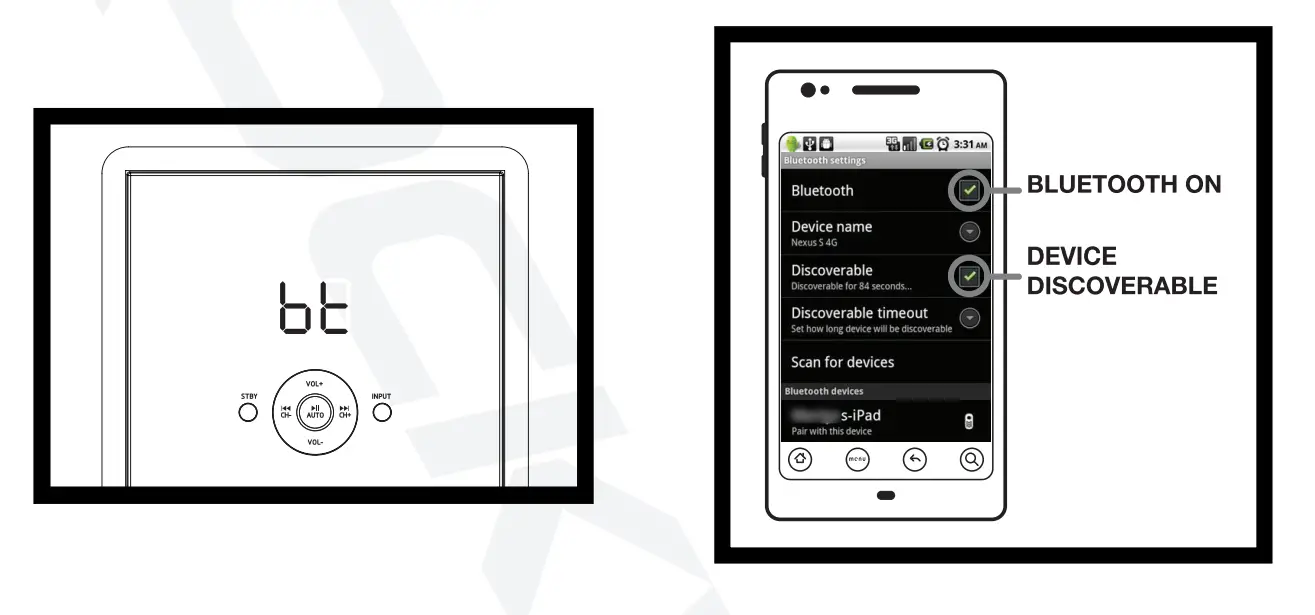 Rockville TM80W White Powered Home Theatre Tower Speakers-9