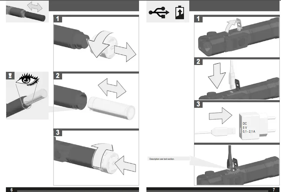 milwaukee L4 PWL 4V Battery Swivel Head Torch - Fig 2