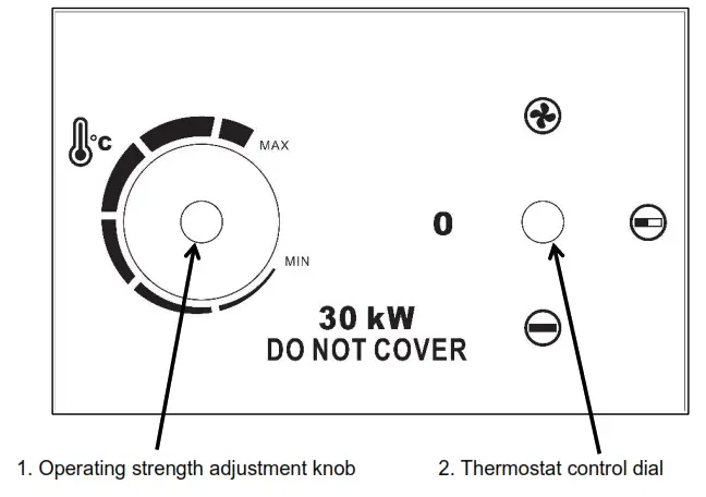 Aktobis AG WDH-BGC30 Electric Heat Gun (30 kW) with integrated fan - 3