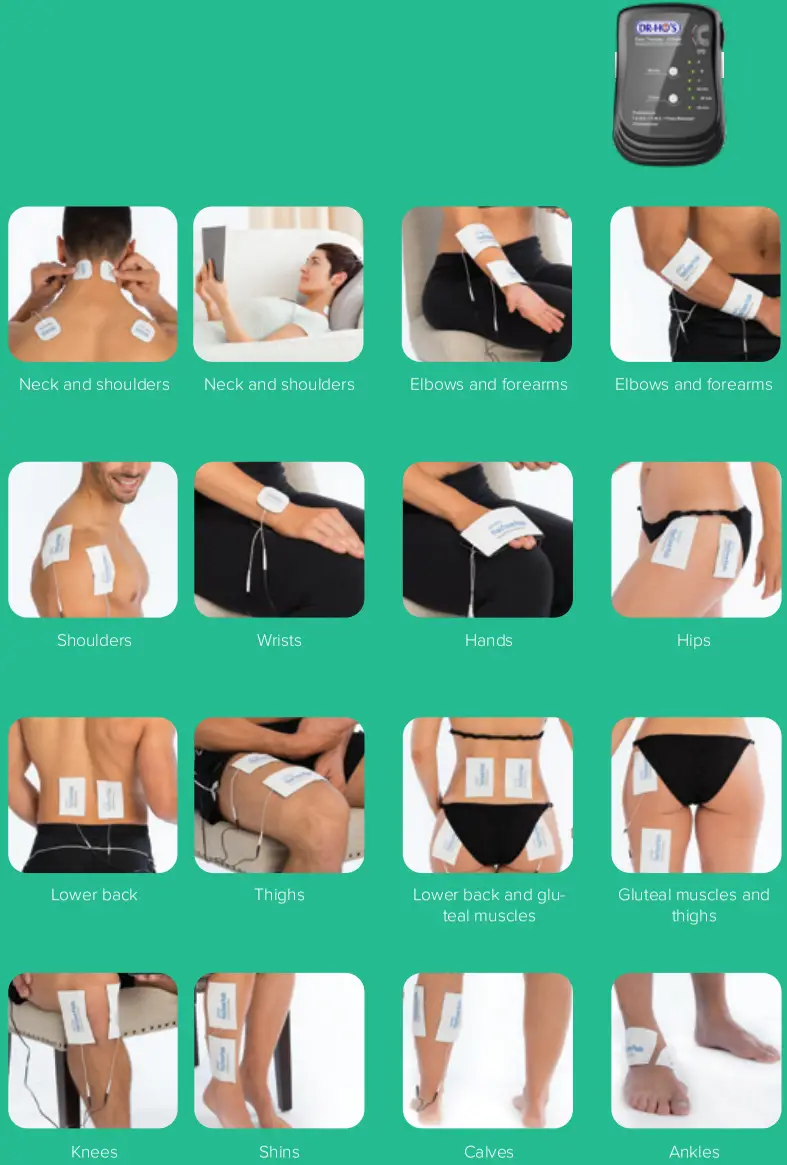 DR HO S DRH 1700 C Neck Pain Pro Tens Machine - Fig 20