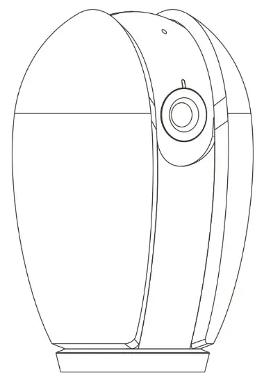 LaView R3 Indoor Security Camera - Right