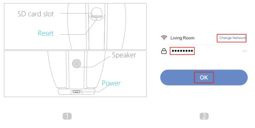 LaView R3 Indoor Security Camera - Beep