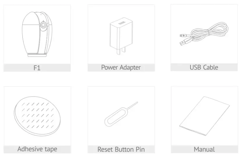 LaView R3 Indoor Security Camera - Box