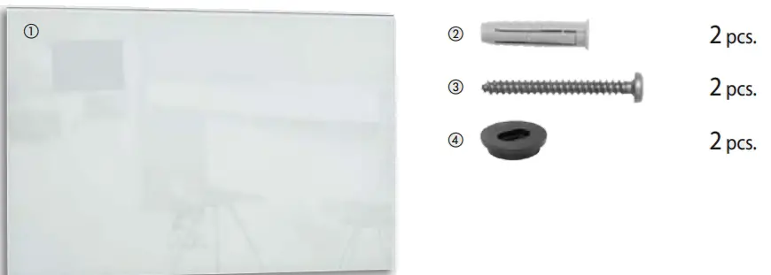 sigel Glas-Magnetboard Artverum FIG 3