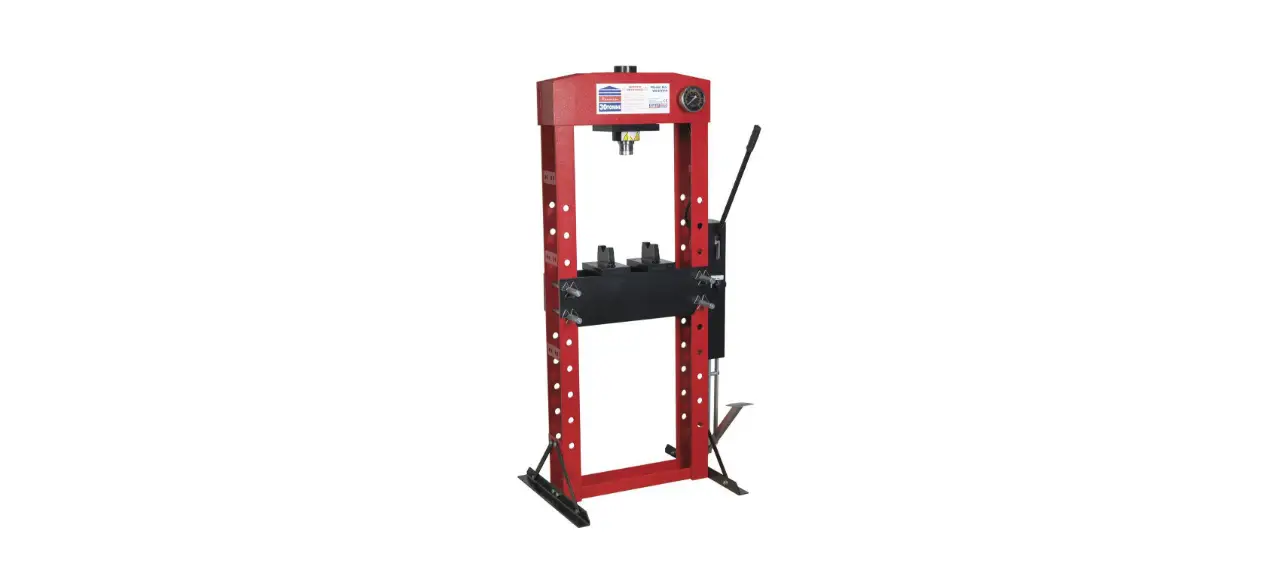 Sealey Yk30ffp.v2 30 Tonne Floor Type Premier Hydraulic Press Instructions