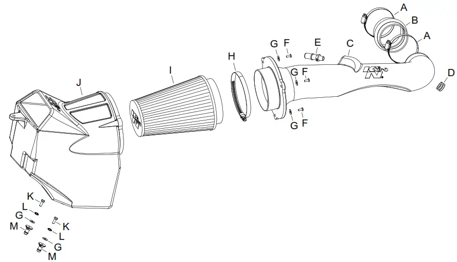 K N 57 1576 Jeep 2018-20 Wrangler JL - INSTALLATION INSTRUCTIONS