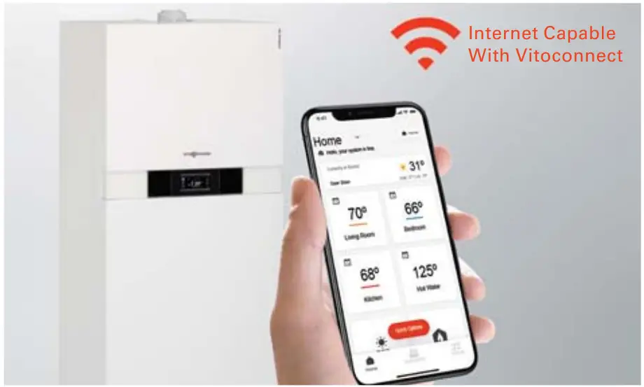 VIESSMANN Vitodens B2TB Gas Condensing Boiler - Award winning control