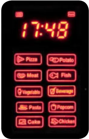DOMO DO2342CG Combi Microwave Oven - button