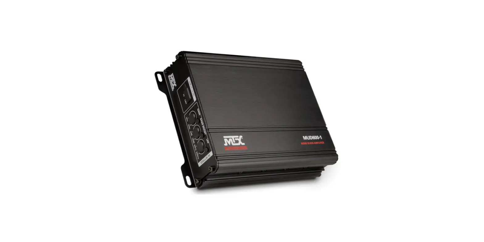 Mtx Audio Mud600-1 Mono Block Amplifier Owner's Manual Mtx Audio Mud600-1 Mono Block Amplifier Owner's Manual