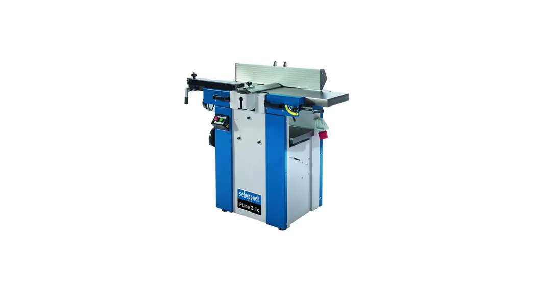 Scheppach 1902207901 Jointer And Thicknessing Planer Instruction Manual