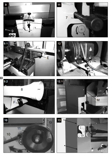 scheppach 1902207901 Jointer and Thicknessing Planer - fig 2