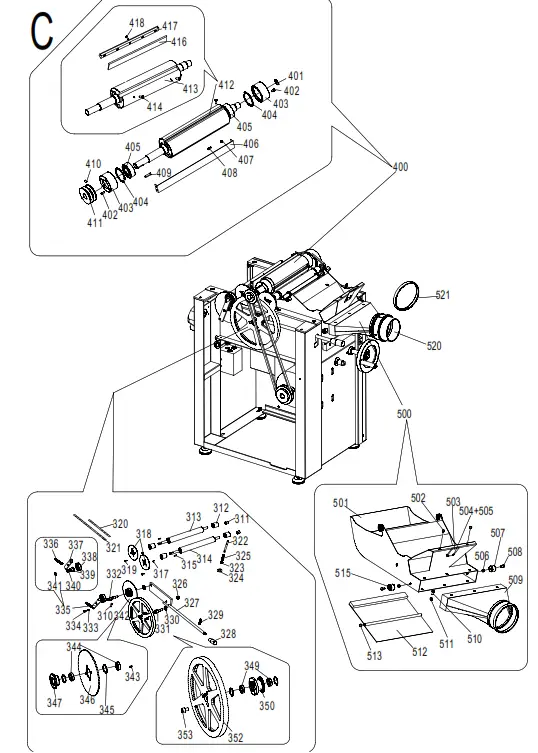 scheppach 1902207901 Jointer and Thicknessing Planer - fig 3