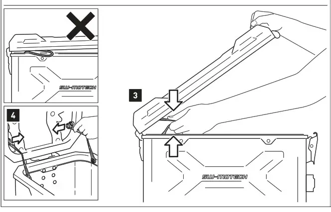 SW MOTECH DGS.00.920.20100 Trax Adv Aluminum Case System Silver 3737 - FIG10