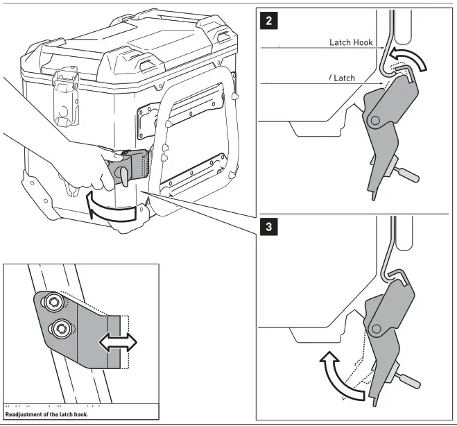 SW MOTECH DGS.00.920.20100 Trax Adv Aluminum Case System Silver 3737 - FIG16