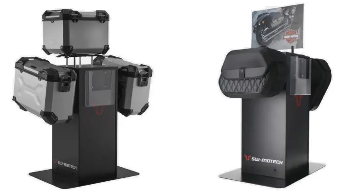 SW MOTECH DGS.00.920.20100 Trax Adv Aluminum Case System Silver 3737