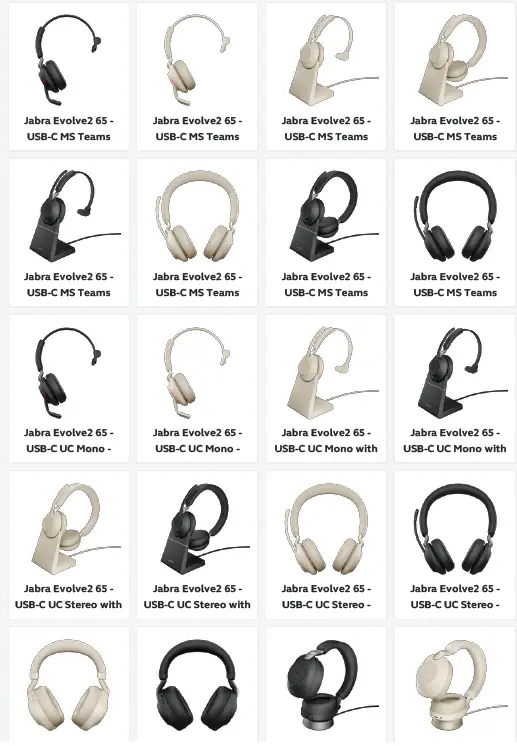 Jabra Evolve2 65 USB-C UC Stereo Wireless Office Headset 3